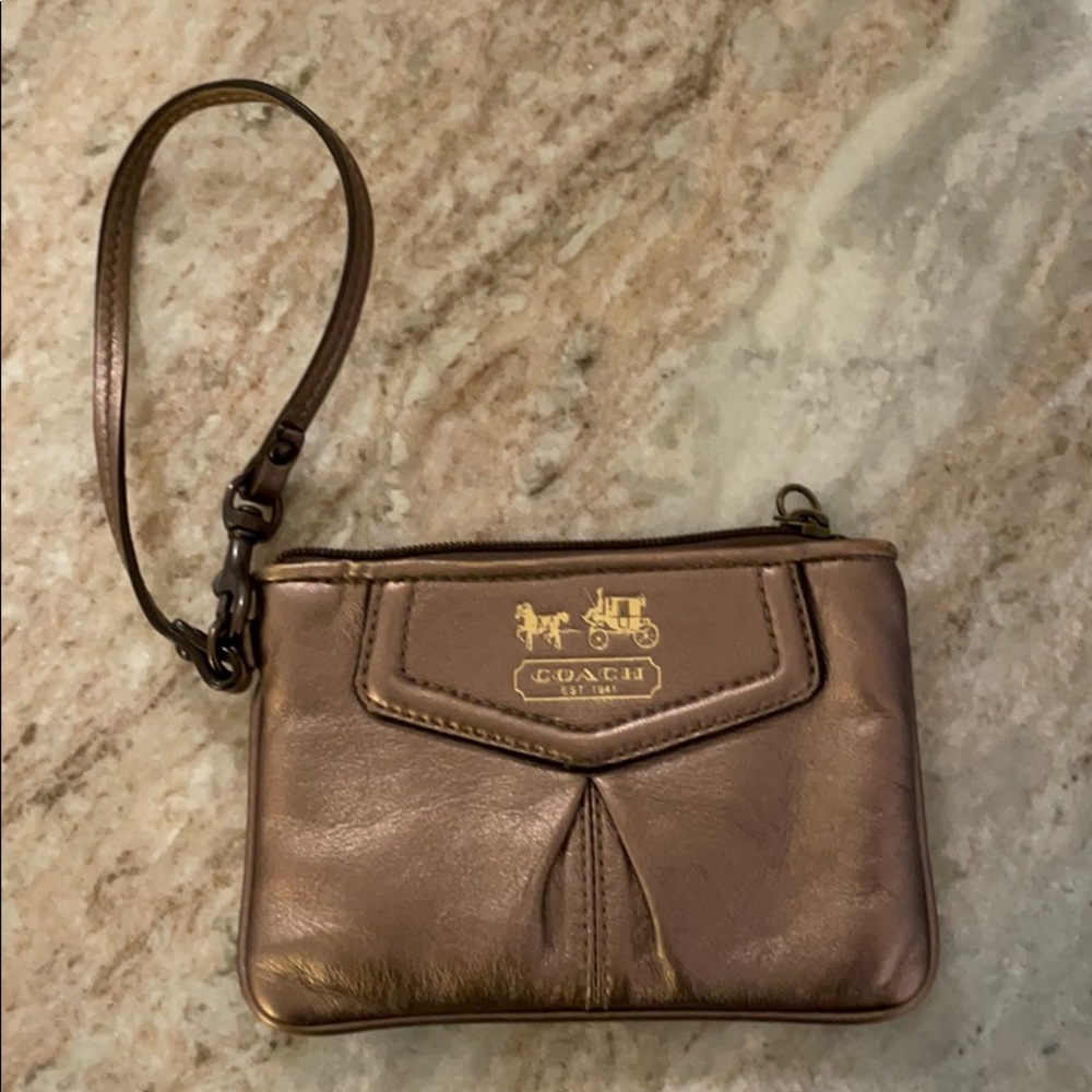 Coach wristlet